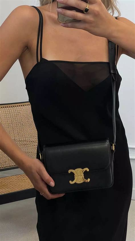 celine mini claude review|celine triomphe purse review.